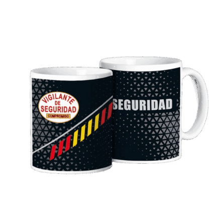 TAZA VIGILANTE DE SEGURIDAD