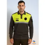 Polo BICOLOR FLUOR M/L